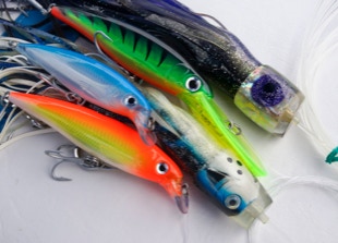 A large selection of wobblers